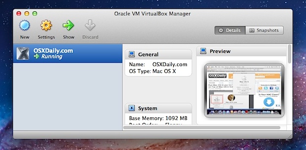 osx iso for virtualbox download